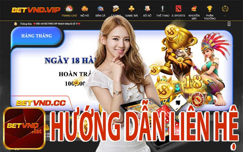 Hướng Dẫn Liên Hệ BetVND